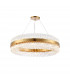 Lysander 32 Light G9 Ceiling Pendant Round Brass Clear Item Weight: 29.51kg-5