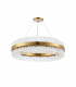 Lysander 32 Light G9 Ceiling Pendant Round Brass Clear Item Weight: 29.51kg-6