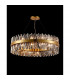 Lysander 32 Light G9 Ceiling Pendant Round Brass Smoke Item Weight: 29.51kg-3