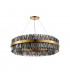 Lysander 32 Light G9 Ceiling Pendant Round Brass Smoke Item Weight: 29.51kg-6