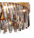 Lysander 32 Light G9 Ceiling Pendant Round Brass Smoke Item Weight: 29.51kg-10