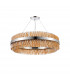 Lysander 32 Light G9 Ceiling Pendant Round Polished Nickel Amber Item Weight: 29.51kg-6