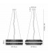 Lysander 32 Light G9 Ceiling Pendant Round Polished Nickel Clear Item Weight: 29.51kg-2