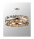 Lysander 32 Light G9 Ceiling Pendant Round Polished Nickel Smoke Item Weight: 29.51kg-3