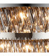 Lysander 32 Light G9 Ceiling Pendant Round Polished Nickel Smoke Item Weight: 29.51kg-9