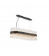 Lysander 24 Light G9 Ceiling Pendant Oblong Satin Black Clear Item Weight: 22.65kg-1