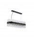 Lysander 24 Light G9 Ceiling Pendant Oblong Satin Black Clear Item Weight: 22.65kg-4