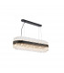 Lysander 24 Light G9 Ceiling Pendant Oblong Satin Black Clear Item Weight: 22.65kg-5