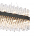 Lysander 24 Light G9 Ceiling Pendant Oblong Satin Black Clear Item Weight: 22.65kg-9