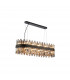 Lysander 24 Light G9 Ceiling Pendant Oblong Satin Black Smoke Item Weight: 22.65kg-1