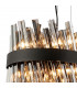 Lysander 24 Light G9 Ceiling Pendant Oblong Satin Black Smoke Item Weight: 22.65kg-8