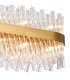 Lysander 24 Light G9 Ceiling Pendant Oblong Brass Clear Item Weight: 22.65kg-9