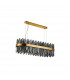 Lysander 24 Light G9 Ceiling Pendant Oblong Brass Smoke Item Weight: 22.65kg-4