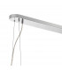 Lysander 24 Light G9 Ceiling Pendant Oblong Polished Nickel Amber Item Weight: 22.65kg-7