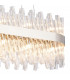 Lysander 24 Light G9 Ceiling Pendant Oblong Polished Nickel Clear Item Weight: 22.65kg-9
