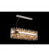 Lysander 24 Light G9 Ceiling Pendant Oblong Polished Nickel Smoke Item Weight: 22.65kg-3