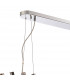 Lysander 24 Light G9 Ceiling Pendant Oblong Polished Nickel Smoke Item Weight: 22.65kg-7