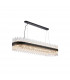 Lysander 36 Light G9 Ceiling Pendant Oblong Satin Black Clear Item Weight: 33.98kg-1