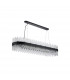 Lysander 36 Light G9 Ceiling Pendant Oblong Satin Black Clear Item Weight: 33.98kg-4