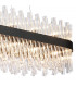 Lysander 36 Light G9 Ceiling Pendant Oblong Satin Black Clear Item Weight: 33.98kg-9