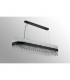 Lysander 36 Light G9 Ceiling Pendant Oblong Satin Black Clear Item Weight: 33.98kg-10