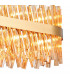 Lysander 36 Light G9 Ceiling Pendant Oblong Brass Amber Item Weight: 33.98kg-9