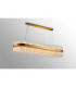 Lysander 36 Light G9 Ceiling Pendant Oblong Brass Clear Item Weight: 33.98kg-3