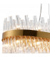 Lysander 36 Light G9 Ceiling Pendant Oblong Brass Clear Item Weight: 33.98kg-8