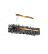 Lysander 36 Light G9 Ceiling Pendant Oblong Brass Smoke Item Weight: 33.98kg-4