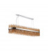 Lysander 36 Light G9 Ceiling Pendant Oblong Polished Nickel Amber Item Weight: 33.98kg-4