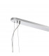 Lysander 36 Light G9 Ceiling Pendant Oblong Polished Nickel Amber Item Weight: 33.98kg-7