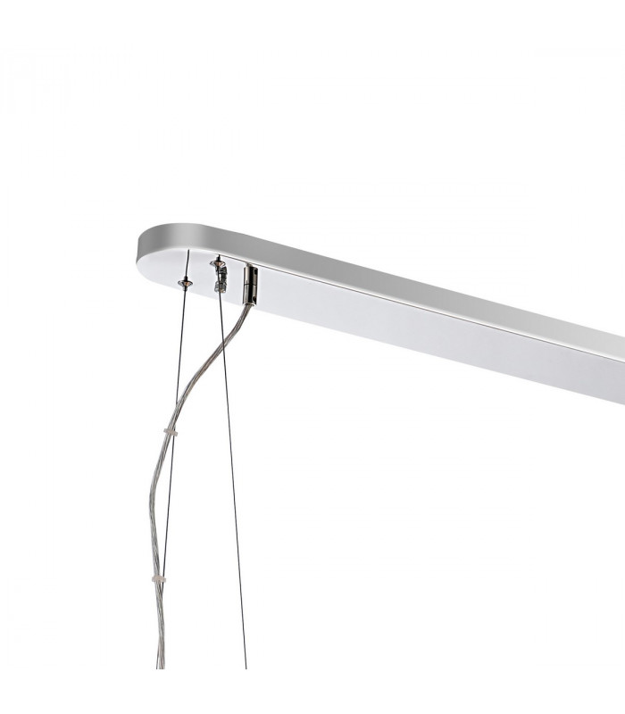 Lysander 36 Light G9 Ceiling Pendant Oblong Polished Nickel Amber Item Weight: 33.98kg-7