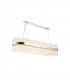 Lysander 36 Light G9 Ceiling Pendant Oblong Polished Nickel Clear Item Weight: 33.98kg-1