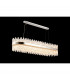 Lysander 36 Light G9 Ceiling Pendant Oblong Polished Nickel Clear Item Weight: 33.98kg-3
