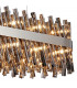 Lysander 36 Light G9 Ceiling Pendant Oblong Polished Nickel Smoke Item Weight: 33.98kg-9