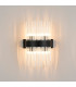 Lysander 4 Light G9 Wall Lamp Satin Black Clear-3