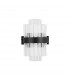 Lysander 4 Light G9 Wall Lamp Satin Black Clear-6