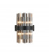 Lysander 4 Light G9 Wall Lamp Satin Black Smoke-1