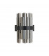 Lysander 4 Light G9 Wall Lamp Satin Black Smoke-4