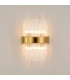 Lysander 4 Light G9 Wall Lamp Brass Clear-3