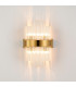 Lysander 4 Light G9 Wall Lamp Brass Clear-10