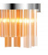 Lysander 4 Light G9 Wall Lamp Polished Nickel Amber-8