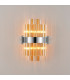 Lysander 4 Light G9 Wall Lamp Polished Nickel Amber-10