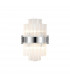 Lysander 4 Light G9 Wall Lamp Polished Nickel Clear-5