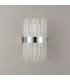 Lysander 4 Light G9 Wall Lamp Polished Nickel Clear-9