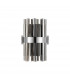 Lysander 4 Light G9 Wall Lamp Polished Nickel Smoke-4