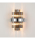 Lysander 4 Light G9 Wall Lamp Polished Nickel Smoke-10