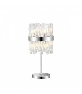 Lysander 6 Light G9 Table Lamp Polished Nickel Clear-1