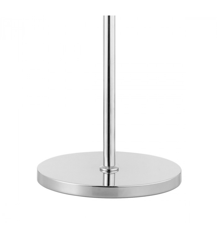 Lysander 8 Light G9 Floor Lamp Polished Nickel Amber-7