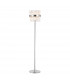 Lysander 8 Light G9 Floor Lamp Polished Nickel Clear-1